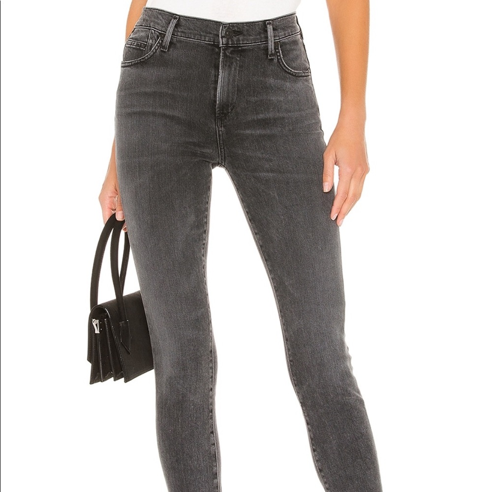 Grey Citizens of Humanity Rocket High Rise Jeans